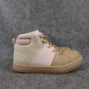 Oshkosh B'Gosh Shoes Toddler 9 Boots Winter Lace Up Casual Active Brown Pink Kid